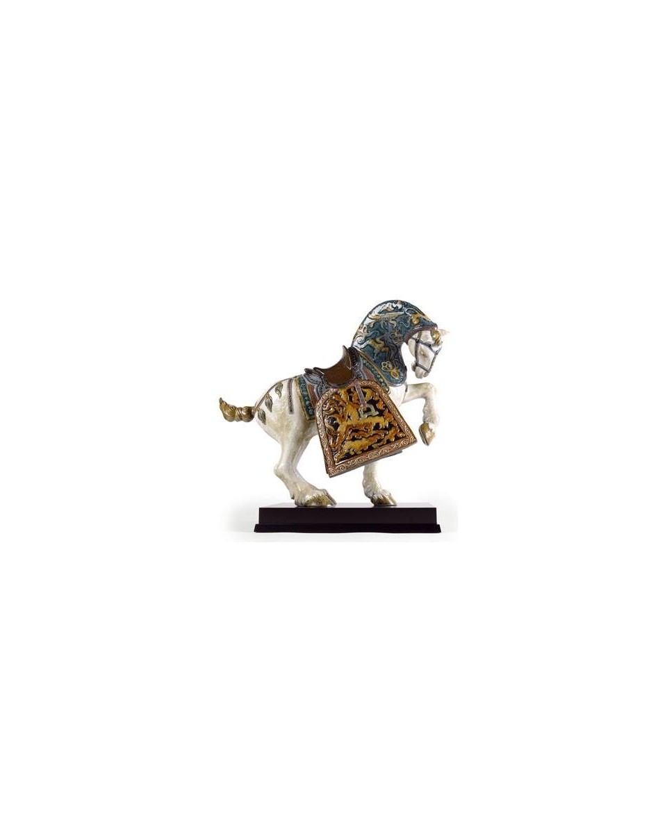 Lladro 01001943 Figurine Oriental Horse Glazed | TicTacArea