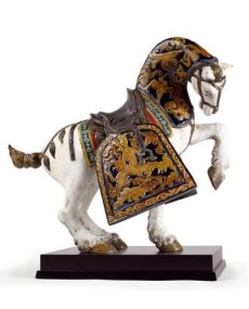 Lladro 01001944 Cavallo Orientale Satinato - TicTacArea.com