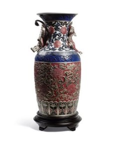 "Lladro 01001954 Orientalische Vase Rot - TicTacArea.com"