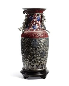 "Lladro 01001955 Orientalische Vase Blau - TicTacArea.com"