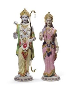 Lladro Rama and Sita Figurine - TicTacArea.com