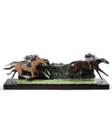 "Lladro 01001967 CARRERA HIPODROMO: Elegancia y velocidad"