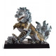 Lladro 01001990 Figurine: Guardian Lioness Blue