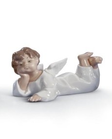 Lladro Angel Lying Down: A Heavenly Addition