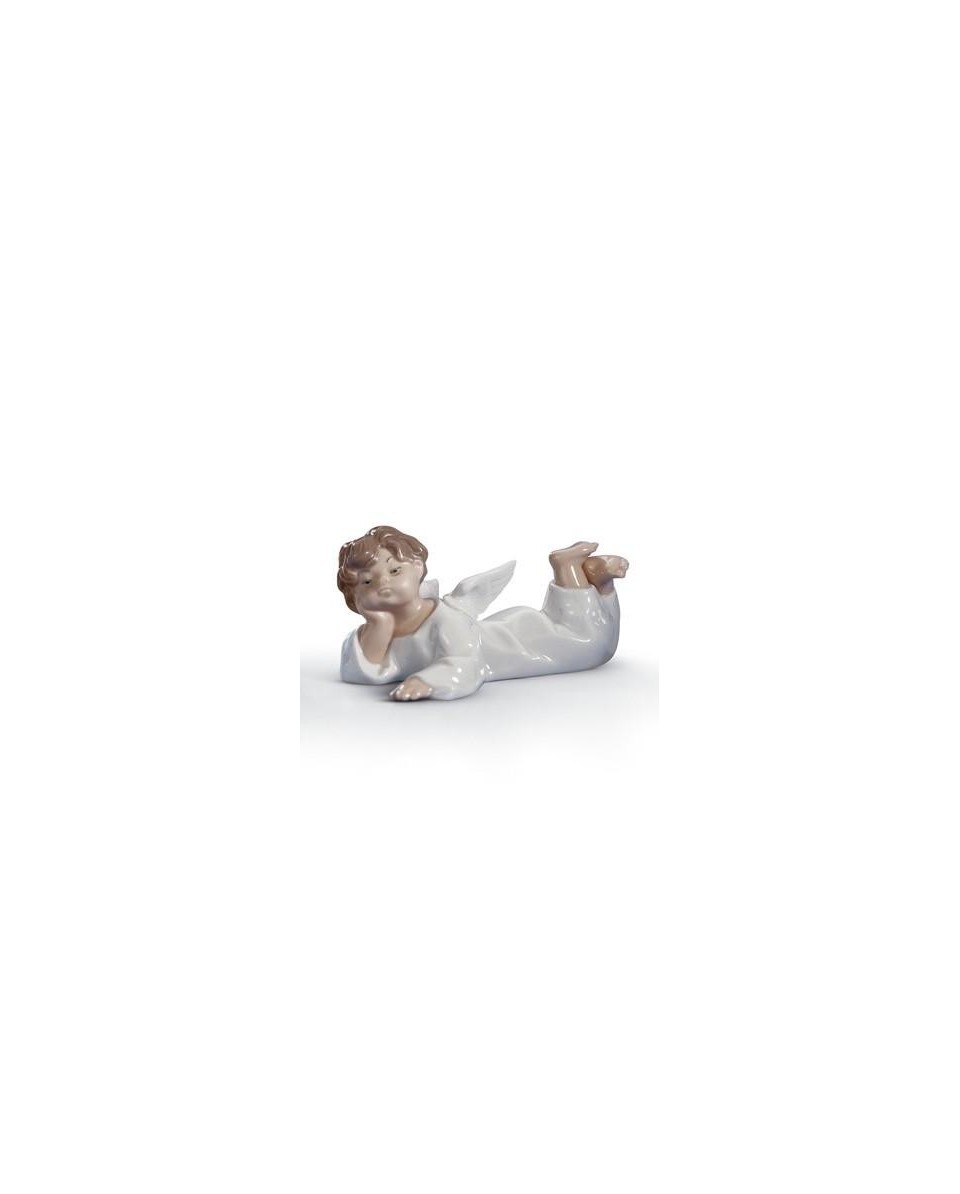 Lladro Angel Lying Down: A Heavenly Addition