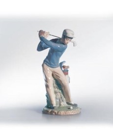 Lladro Golfer Figurine - TicTacArea.com