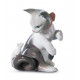 Lladro 01005236 CAT AND MOUSE: encanto em porcelana