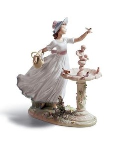 Lladro Spring Joy: Alegria da Primavera em Porcelana