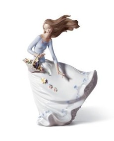 Lladro Petals on the Wind Figurine - TicTacArea