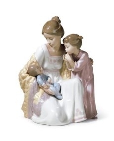 Lladro 01006939 Figurine: Welcome to the Family