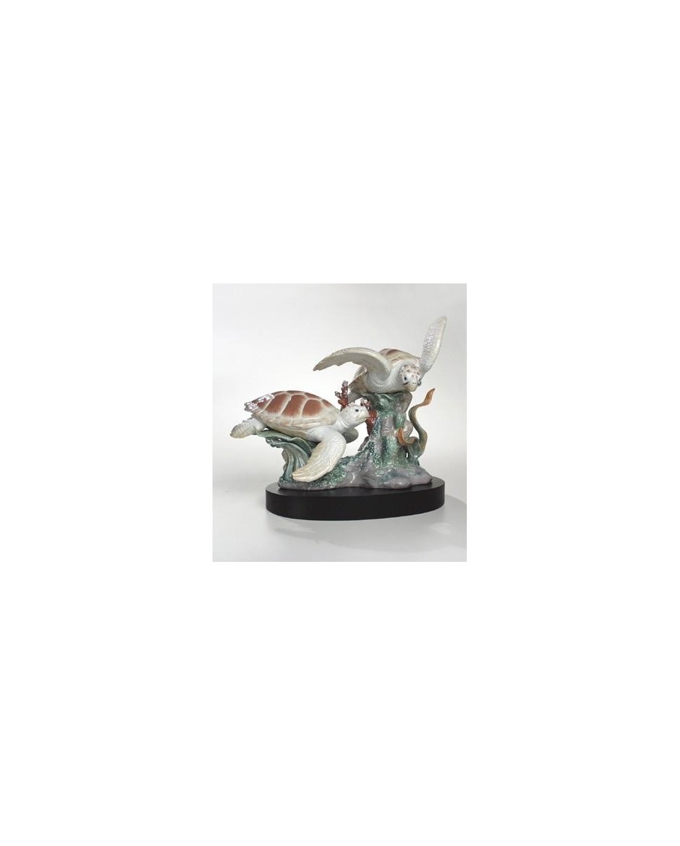 Lladro 01006953 Figurine SEA TURTLES - TicTacArea