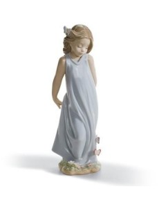 Lladro 01006963 AMICA DELLE FARFALLE: delicata bellezza