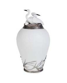 Lladro Herons' Realm Covered Vase - TicTacArea