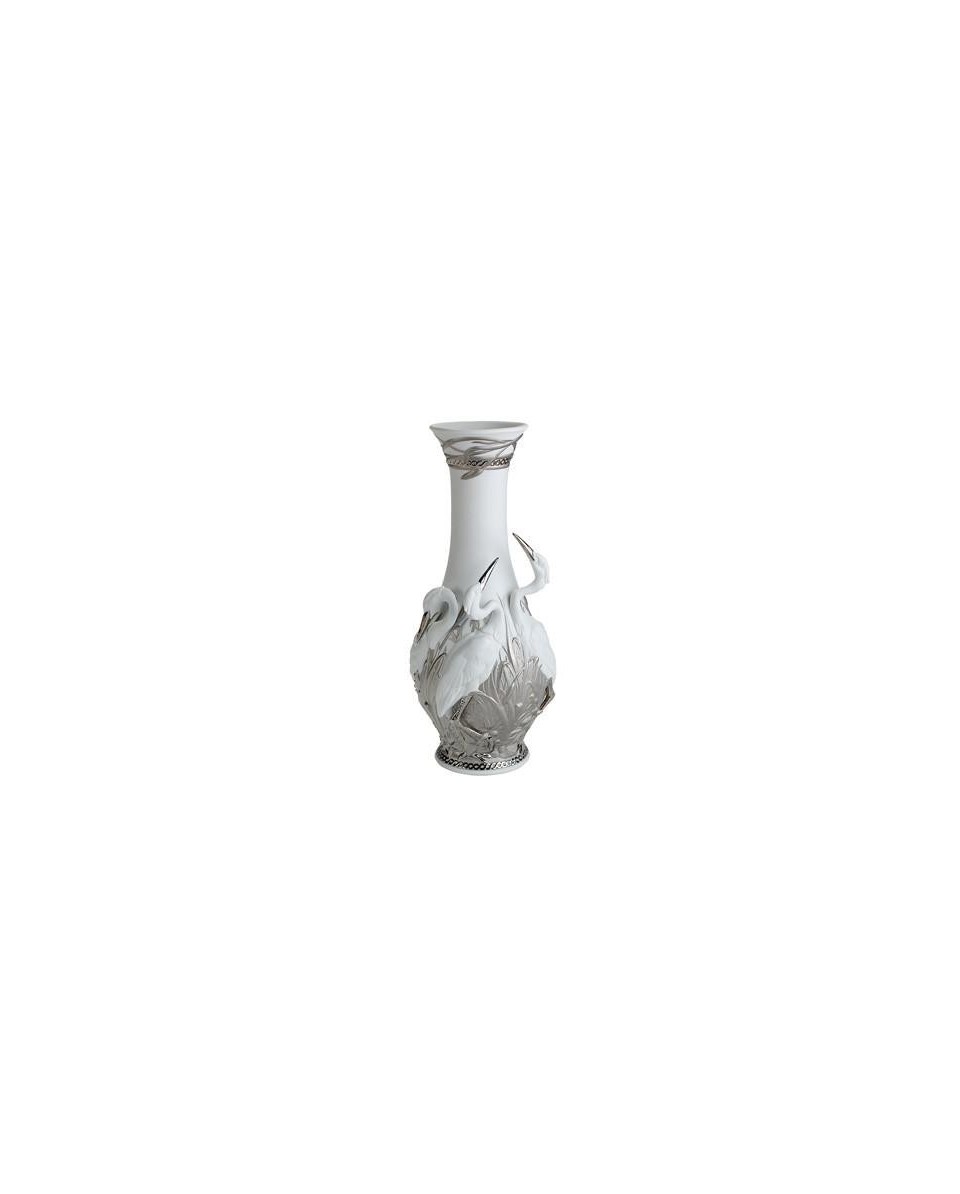 Lladro Herons' Realm Vase Figurine - TicTacArea.com