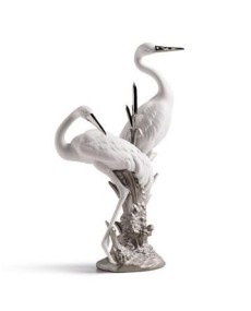 Lladro 01007104 COUPLE DE GRUES - TicTacArea.com