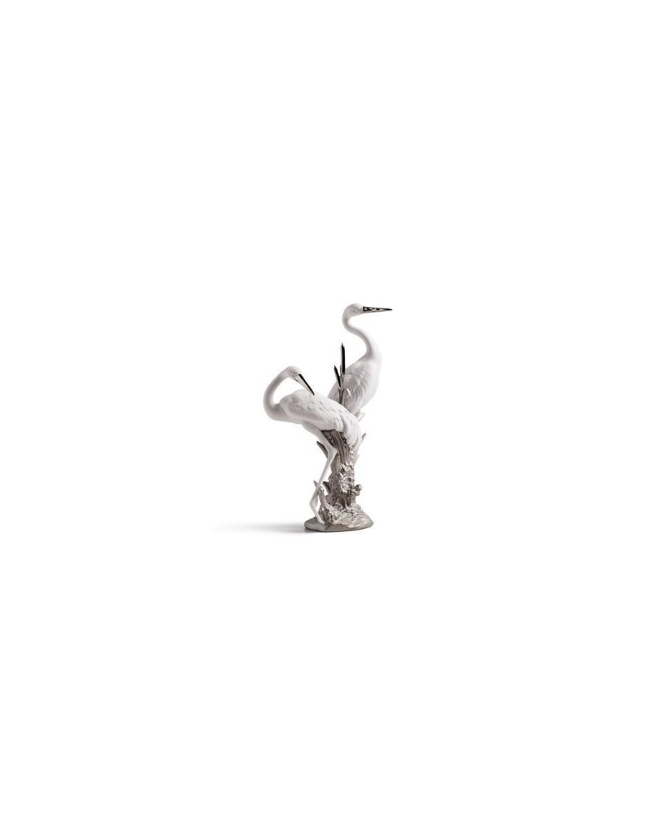 Lladro 01007104 COUPLE DE GRUES - TicTacArea.com