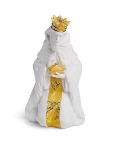 Lladro 01007144 Figurine KING GASPAR - TicTacArea.com