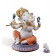 Lladro 01007182 Figurine: Bansuri Ganesha Limited Edition