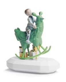 Lladro Rocking Chicken Ride Figurine - TicTacArea.com