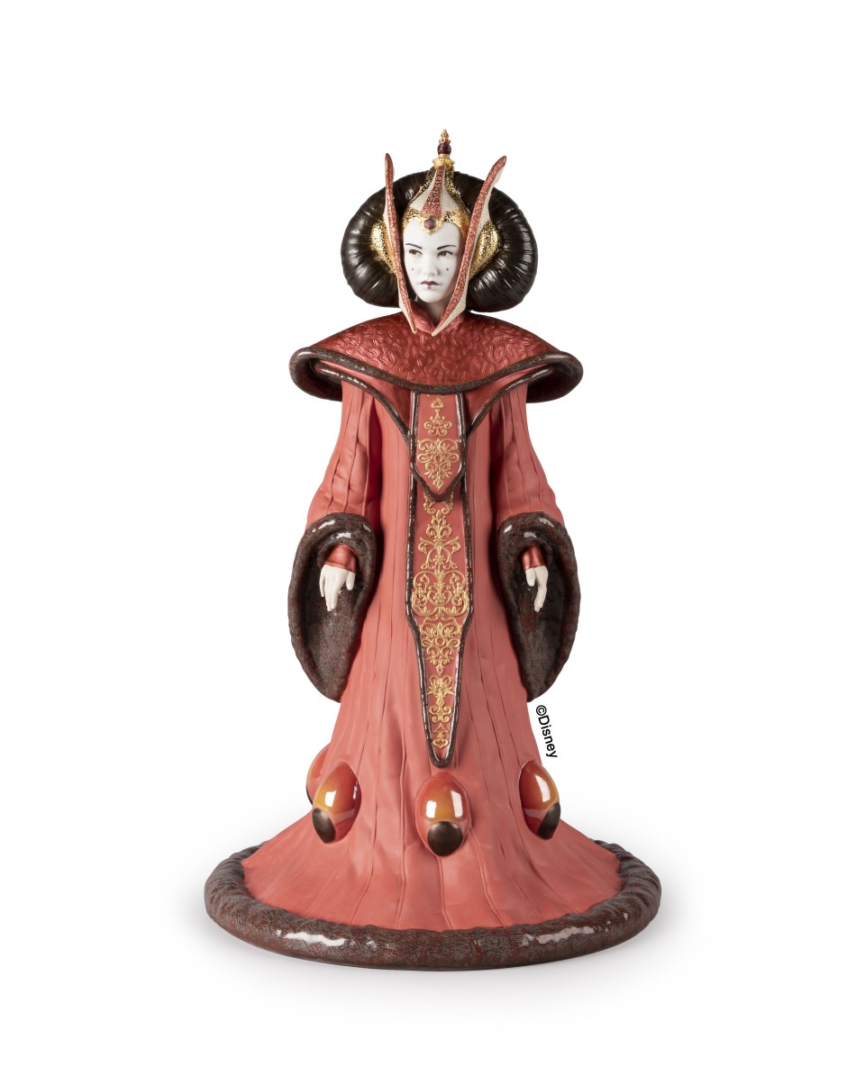 Queen Amidala in Throne Room Lladró Porcelain 01009413