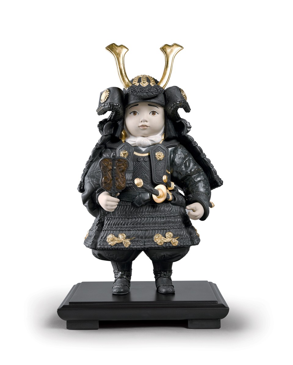 Warrior Boy Gold Lladró Porcelain 01012557 - TicTacArea