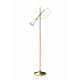 "Jamz Floor Reading Lamp (Gold) - Lladró Porcelain 01024009 | TicTac