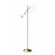 "Jamz Floor Reading Lamp (Gold) - Lladró Porcelain 01024010 UK"