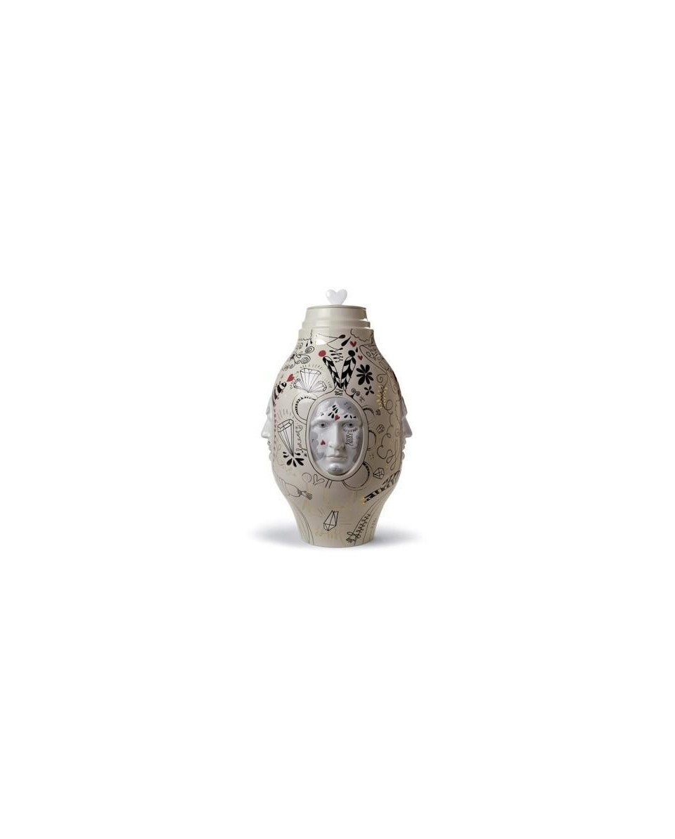 "Lladro 01007596 Medium Conversation Vase - TicTacArea.com"