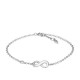 Jewel Fossil Bracelet in Sterling Silver - JFS00393040