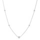 Jewel Fossil Necklace in Sterling Silver - JFS00453040