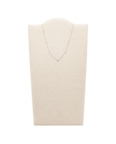 Jewel Fossil Necklace in Sterling Silver - JFS00453040