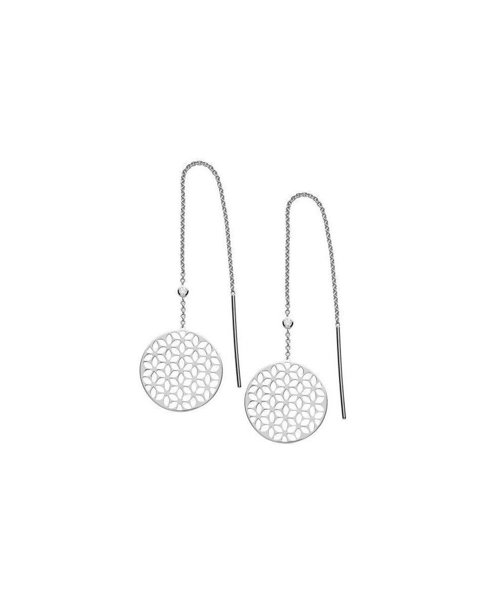 Jewel Fossil Earring STERLING SILVER JFS00460040