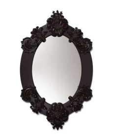 Lladro Oval Black Mirror - TicTacArea.com