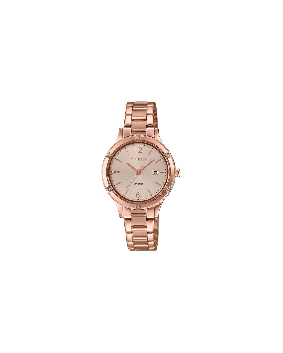 Relógio feminino Casio SHEEN SHE-4533PG-4AUER