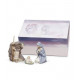 Lladro 01007804 Set Bianco Natale: Porcellana Raffinata