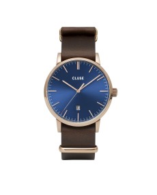 Cluse Cluse Aravis Nato Leather CW0101501009 watch