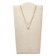 Jewel Fossil Necklace Vintage Glitz JF03253710 - TicTacArea