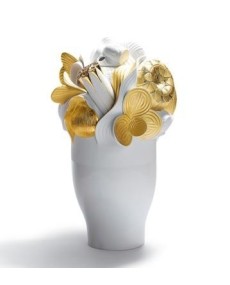 Lladro Naturofantastic Grand Vase Dore - TicTacArea