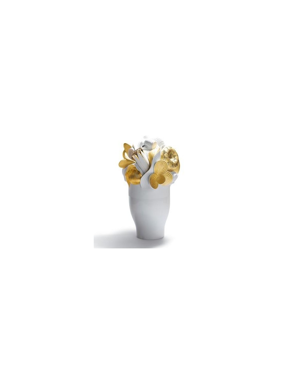 Lladro Naturofantastic Grand Vase Dore - TicTacArea