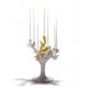 Lladro Naturofantastic Multi Candleholder Gold