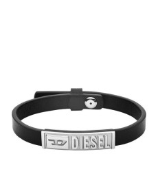 Joia Diesel LEATHER/STEEL DX1226040: estilo e sofisticação.