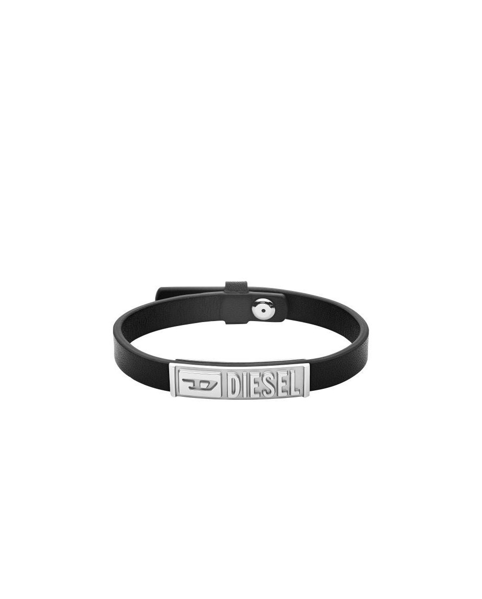 Bijou Diesel Bracelet LEATHER/STEEL DX1226040 - TicTacArea