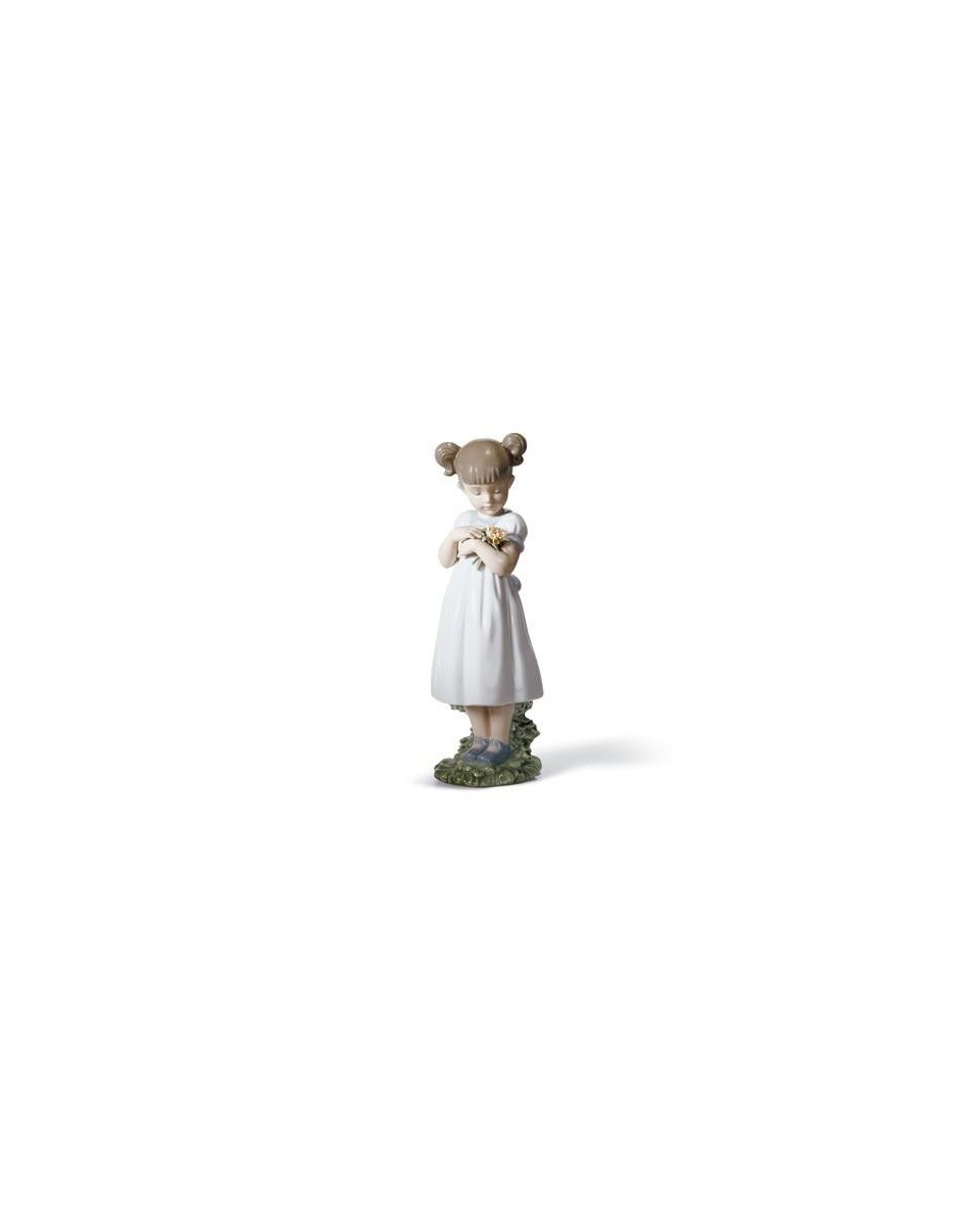 Lladro 01008021 Figurine: Flowers for Mommy