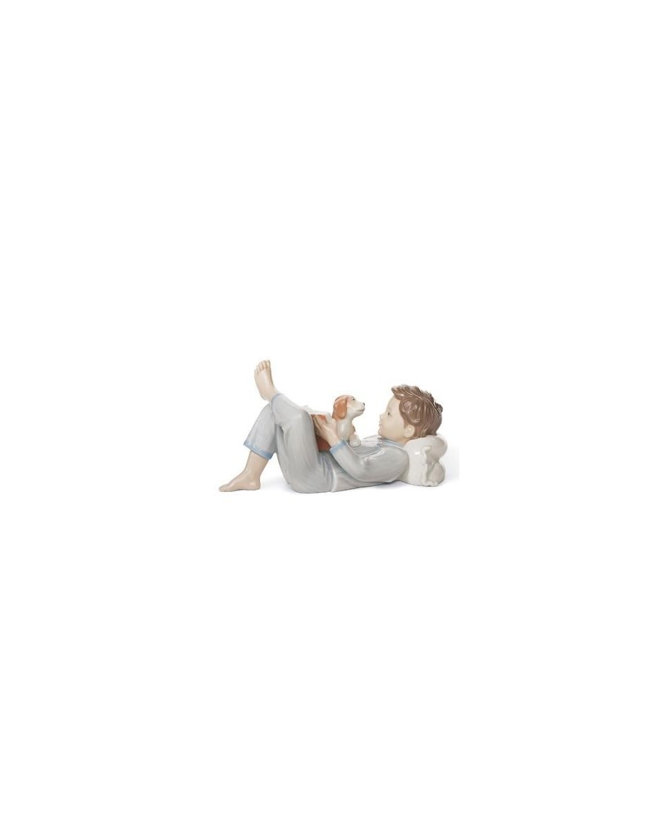 Lladro Figurine: Shall I Read You a Story?