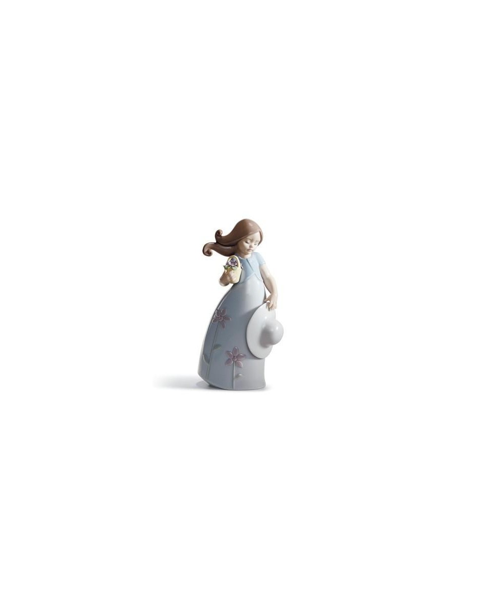 Lladro Little Violet Figurine - TicTacArea.com