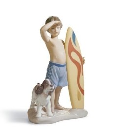 Lladro Surf's Up: A peça perfeita para os amantes do surf!