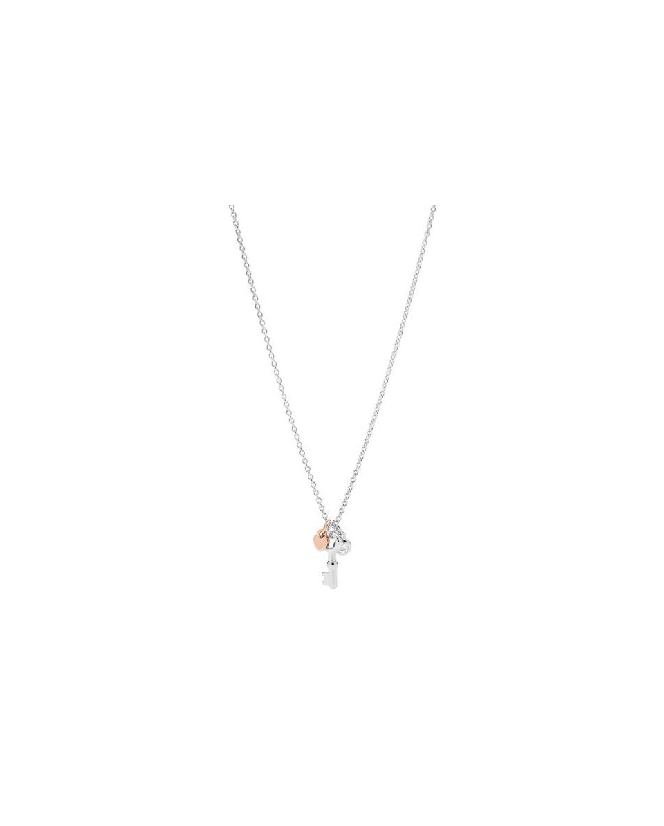 Jewel Fossil Necklace in Sterling Silver - JFS00467998