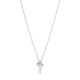 Jewel Fossil Necklace in Sterling Silver - JFS00467998