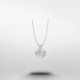 Jewel Fossil Necklace in Sterling Silver - JFS00497040