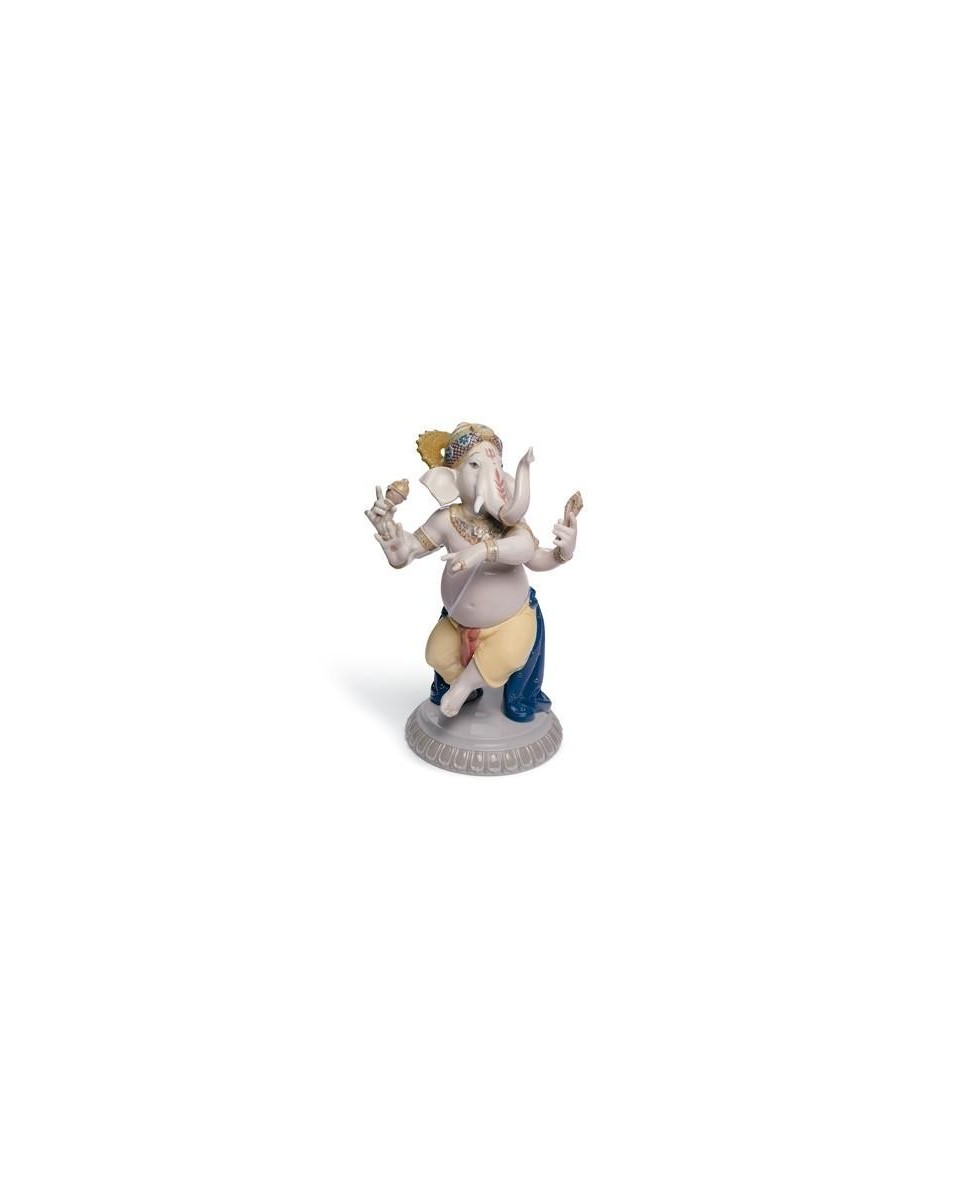 Lladro Dancing Ganesha Figurine - TicTacArea.com